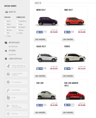 fiat vendas